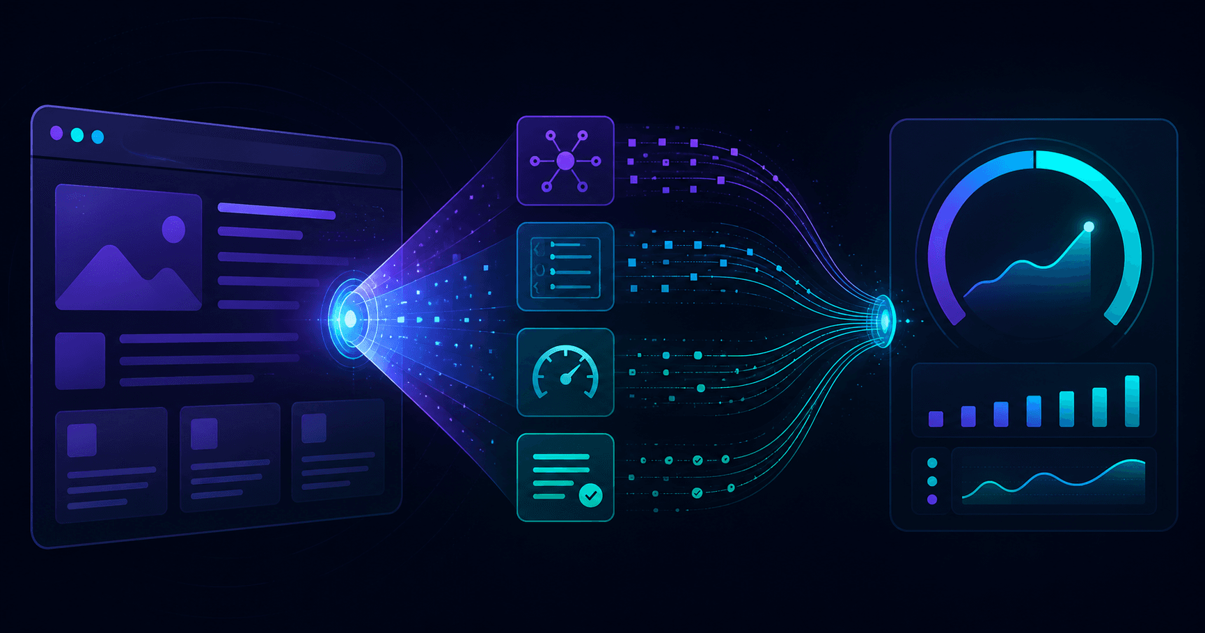 SEO search results transforming into AI answer engine results